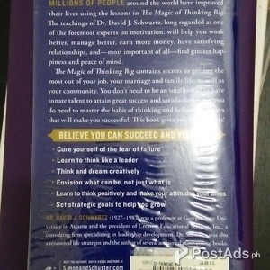 Pre-loved Book(2nd Hand): "The Magic of Thinking Big" | PostAds PH