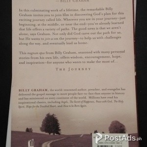 Pre-loved Book(2nd Hand): "The Journey" by Billy Graham | PostAds PH