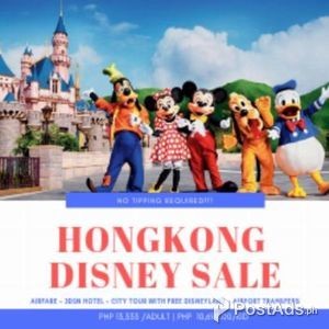 Hongkong Disney Sale for Php 13,333.00 | PostAds PH