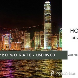 Hongkong Free and Easy for as low as USD 89.00 | PostAds PH