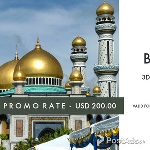 Brunie Free and Easy Tour for as low as USD 200.00 | PostAds PH