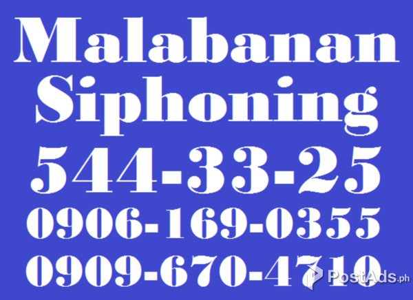Malabanan Siphoning Services Bacolod city/09061690355