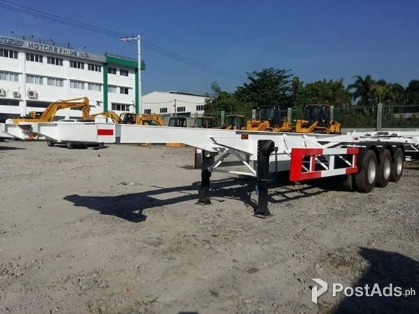 40 ft Skeletal Trailer