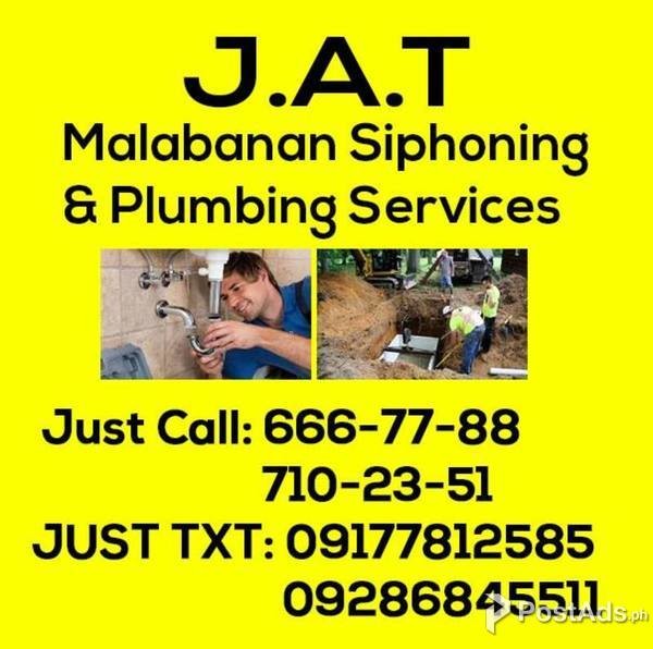 Malabanan siphoning & declogging services 09177812585