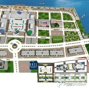 1 BR w/ balcony for sale at Shore 2 Residences facing Makati in Pasay | PostAds PH