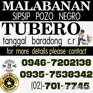 EGLOT TUBERO SERVICES CALOOCAN CITY 701-7745 09467202138 09357538342 | PostAds PH