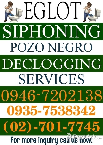 EGLOT TUBERO SERVICES VALENZUELA CITY AREA 701-7745 09467202138 