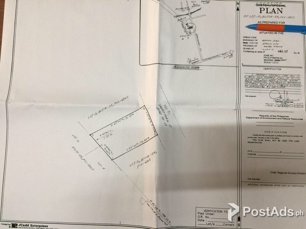 For Sale Vacant Lot, 461.1Sqm, 28M,Brgy. Bahay Toro, Quezon City