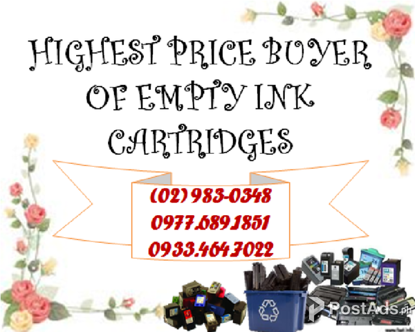 Buyer of Empty Ink Cartridges