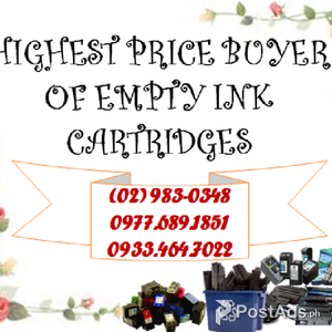 Buyer of Empty Ink Cartridges | PostAds PH