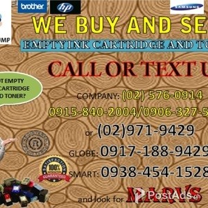 BUYER OF EMPTY INK CARTRIDGE AND TONER | PostAds PH