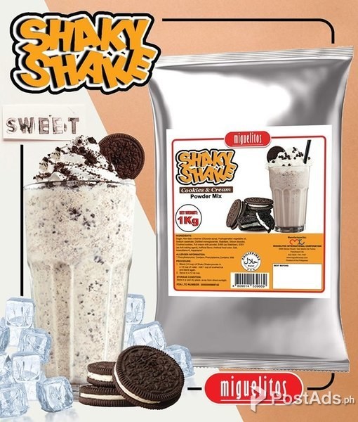 MIGUELITOS SHAKY SHAKE COOKIES AND CREAM