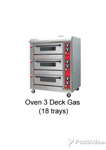 MIGUELITOS 3 DECK OVEN