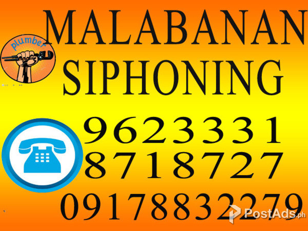 ALPS Malabanan Plumbing Siphoning 9623331 / 09178832279