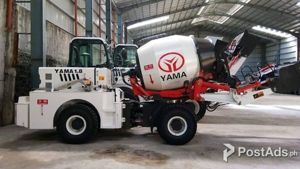 YAMA SELF LOADING MIXER 1.8m³