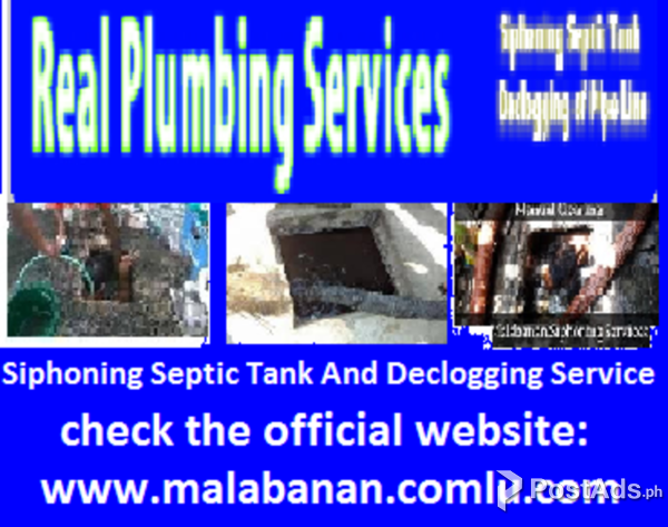 RAA Malabanan Paranaque City Siphoning Services,5443325 09061690355