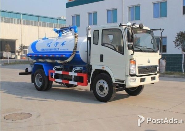 BRAND NEW 4000 LITERS EURO II 6 WHEELER SEWAGE TRUCK FOR SALE