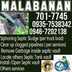 DEPARO CALOOCAN AREA MALABANAN TUBERO SERVICES 701-7745 09467202138 | PostAds PH