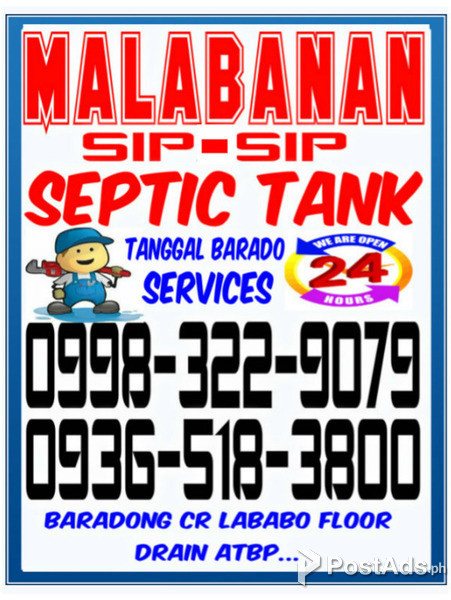 Bulacan Malabanan Siphoning of Septic Tank Services