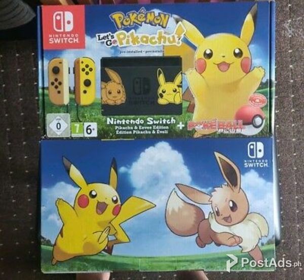 Nintendo Switch Pokemon Lets Go P/E