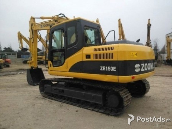 ZOOMLION ZE150E EXCAVATOR/BACKHOE .56 BUCKET CAPACITY