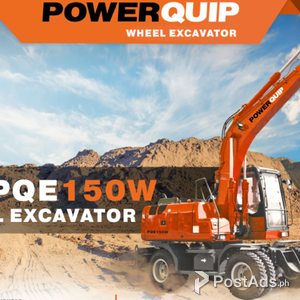 Brand New PQE150W Wheel Excavator For Sale | PostAds PH