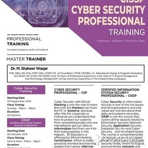 3D Educators Offering CISSP & Cyber SecuritY Professional Training | PostAds PH