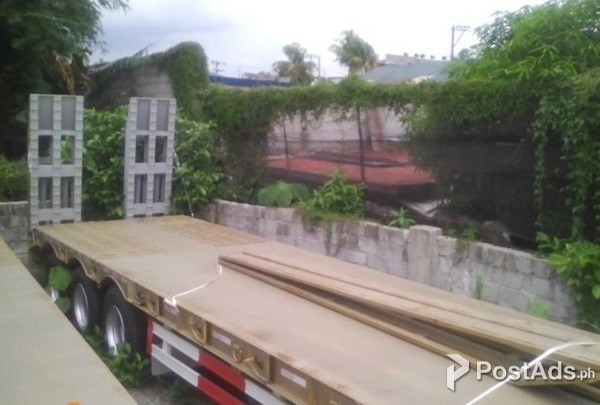 Tri-Axle Lowbed Trailer 40FT (60Tons) For Sale