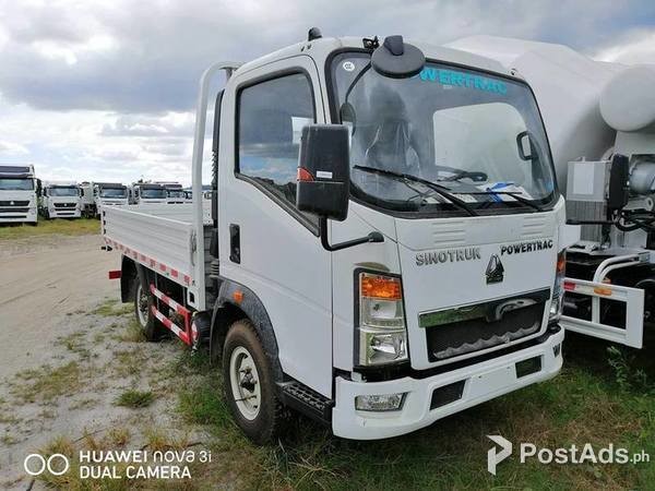 HOWO 4-WHEELER 11ft CAB & CHASSIS