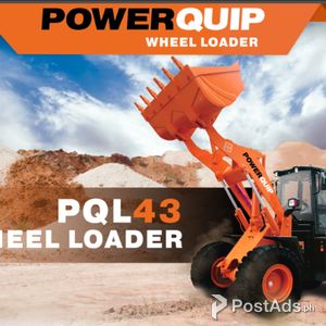 Very Efficient PQL43 Wheel Loader For Sale! Order Now! | PostAds PH