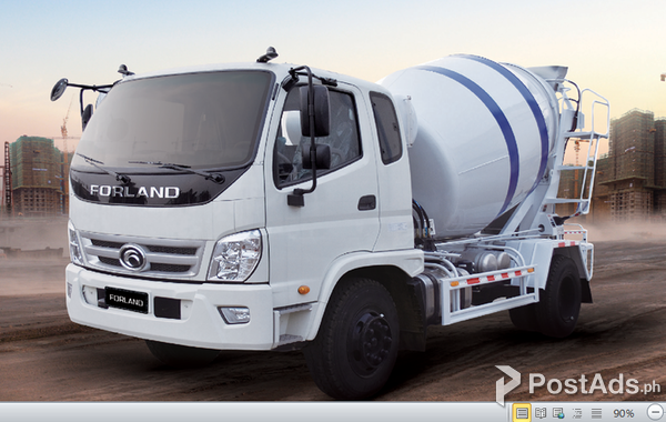 Heavy Duty 4cbm Forland Transit Mixer For Sale