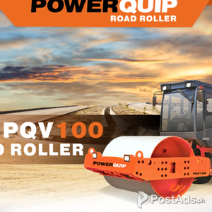 115 HP Rated Power Road Roller PQV100 For Sale | PostAds PH