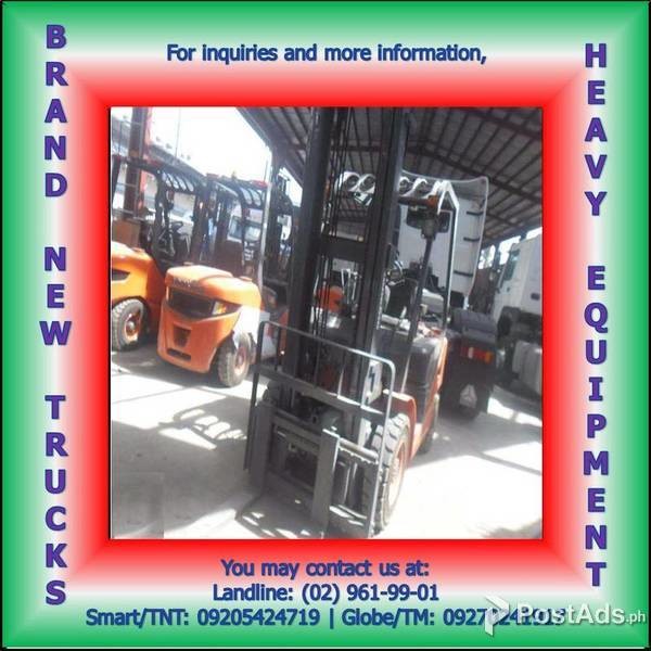BUY NOW! LONKING LG20DT Diesel Forklift 2 TONS