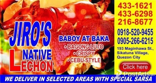 Lechon Baboy at Lechon Baka 