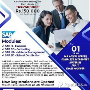 Unbelievable Offer - SAP S4 HANA Training | PostAds PH