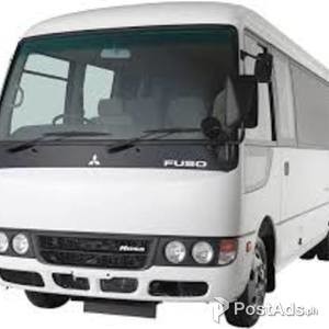 Fuso Coaster Car for Rent | PostAds PH