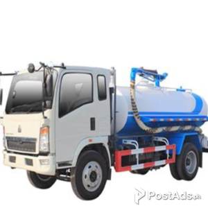 6 WHEELER H3 HOMAN SEWAGE TRUCK 4000 LITERS EURO II | PostAds PH
