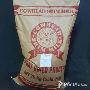 CowHead Skimmed Milk Powder Supply | PostAds PH