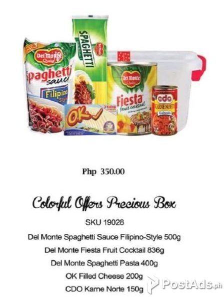 Colorful Offers Precious Box