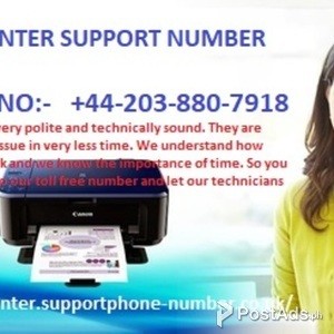 Canon Printer Technical Support Phone Number +44 203 880 7918 | PostAds PH