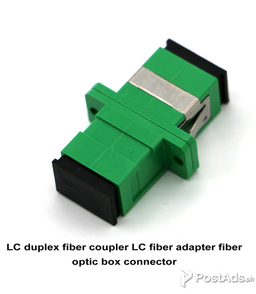 LC Duplex Fiber Coupler LC Fiber Adapter Fiber Optic Box Connector