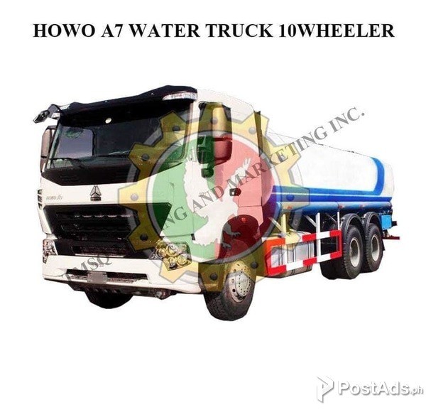 BRAND NEW! SINOTRUK 10 WHEELER HOWO A7 WATER TRUCK 20,000L EURO 4