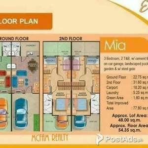 Elliston Place Townhouse For Sale in General Trias Cavite | PostAds PH
