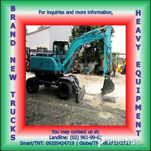 FOR SALE BRAND NEW! JINGGONG BACKHOE EXCAVATOR (WHEEL TYPE) | PostAds PH