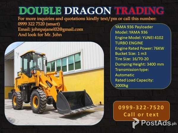 Wheel Loaders and Pay Loaders YAMA