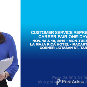 Hiring for Customer Service Representatives | PostAds PH