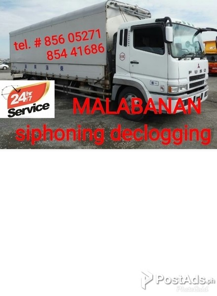 MALABANAN SIPHONING AND DECLOGGING