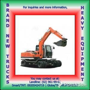 BRAND NEW!!! JINGGONG BACKHOE EXCAVATOR (WHEEL TYPE) 0.25-0.30 CBM | PostAds PH