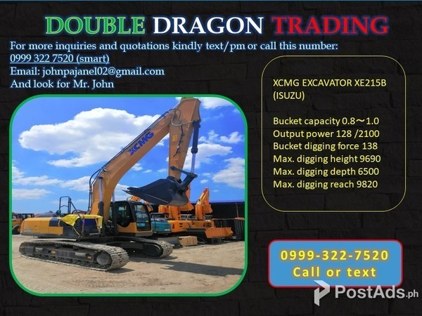 XCMG EXCAVATORS