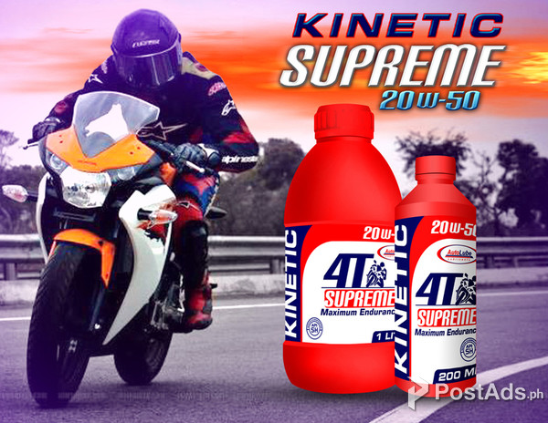 Autolube Supreme 4T kinetic Maximum Endurance